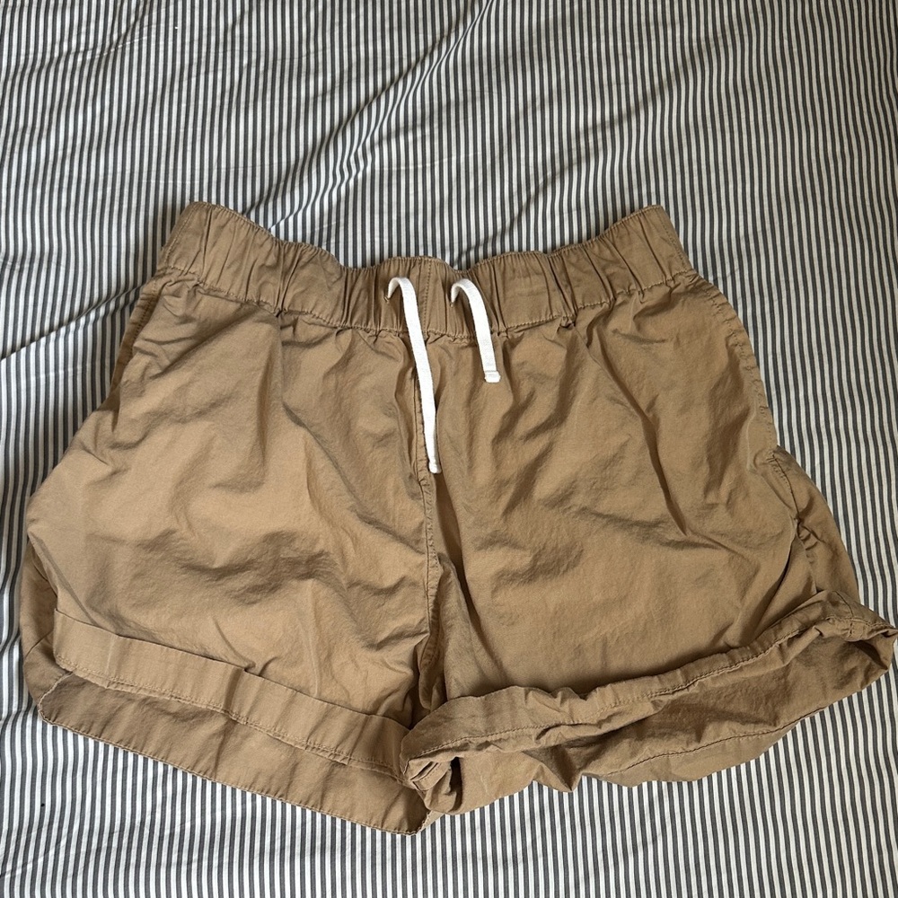Buck Mason Tan Women's Cargo Shorts